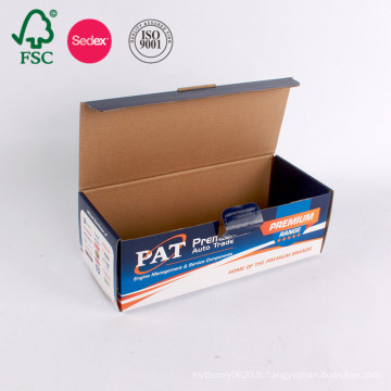 Boîte faite sur commande d&#39;emballage de papier ondulé de carton de conception imprimant le fournisseur chinois